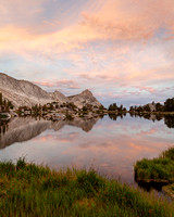 Sunrise, Upper Young Lake - Yosemite Wilderness