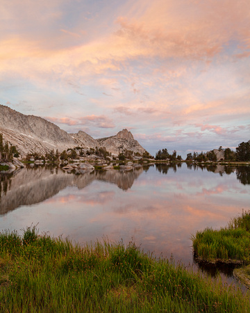 Sunrise, Upper Young Lake - Yosemite Wilderness
