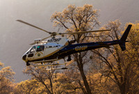 CHP Helicopter Lifting Off