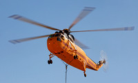 Sea King Fighting the Lion Fire, Mammoth Lakes, CA