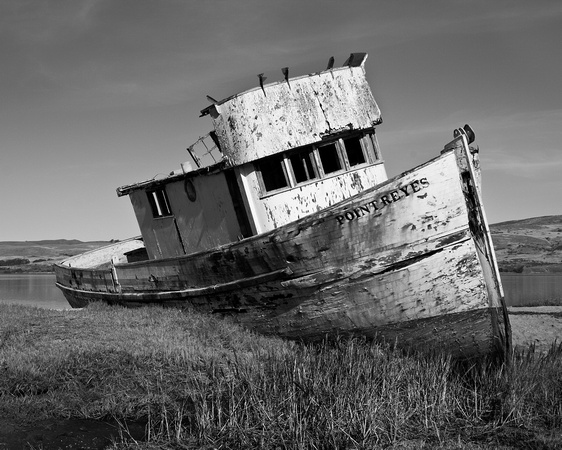 Abandoned Fishing Trawler, Inverness, CA