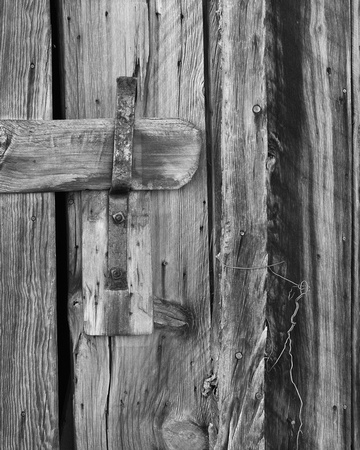 Weathered Barn Door, Mono County